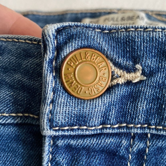 Pull & Bear Basic Denim High Rise skinny jeans / Jegging Size 8 - Picture 6 of 16